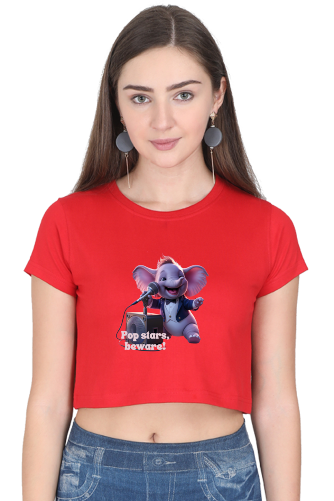 Brow Pop Stars Crop Top Women