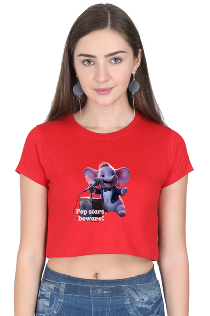 Brow Pop Stars Crop Top Women