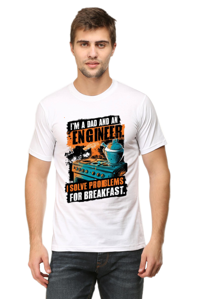 Brow Men's Dad  is an Engineer T shirt