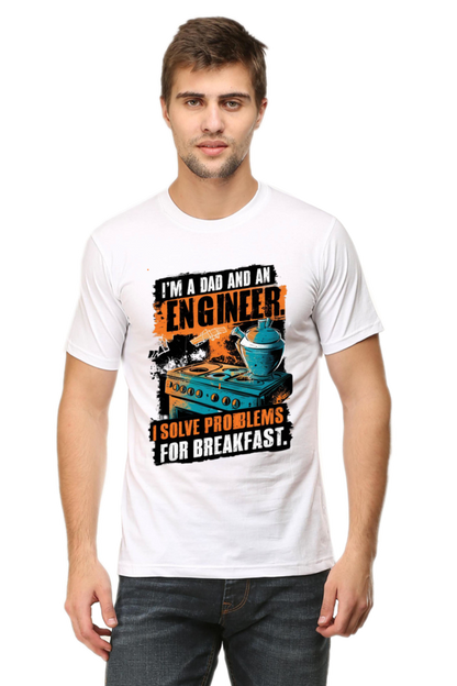 Brow Men's Dad  is an Engineer T shirt