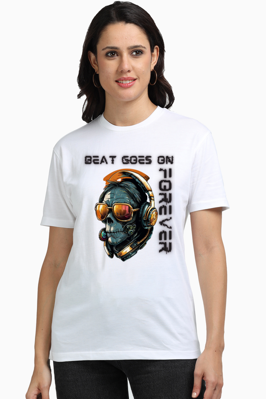 Brow Beats Goes On Women's Supima T-Shirt