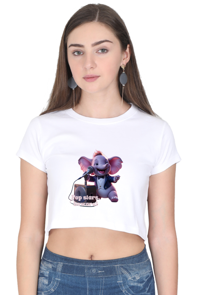 Brow Pop Stars Crop Top Women