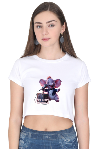 Brow Pop Stars Crop Top Women