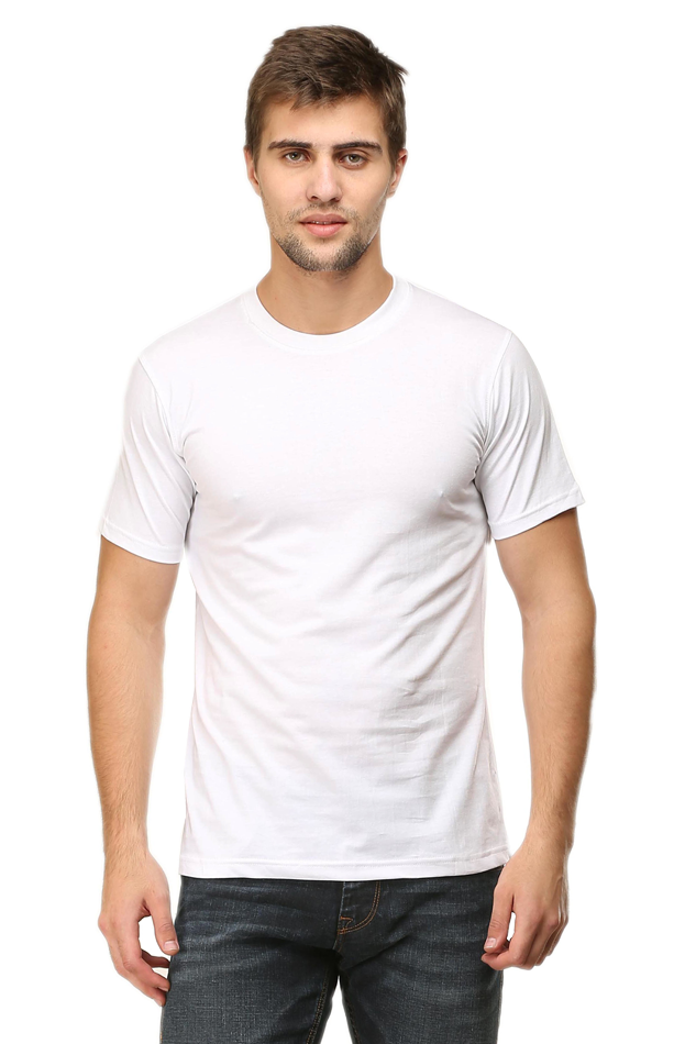 Brow Men's Plain White T-Shirt