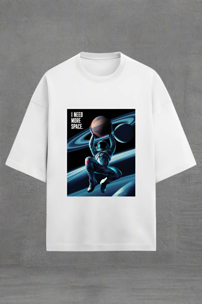 Brow Unisex I Need Space  Terry Oversized Tshirt