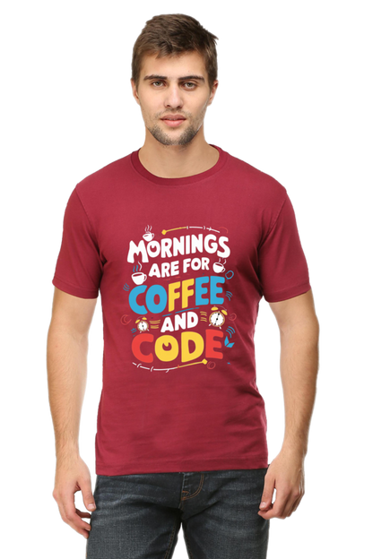 Brow Morning Coffee Men's Standard T-Shirt