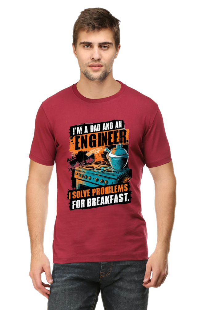 Brow Men's Dad  is an Engineer T shirt