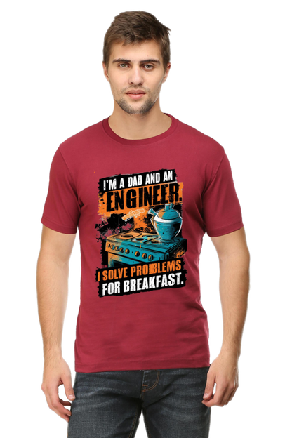 Brow Men's Dad  is an Engineer T shirt