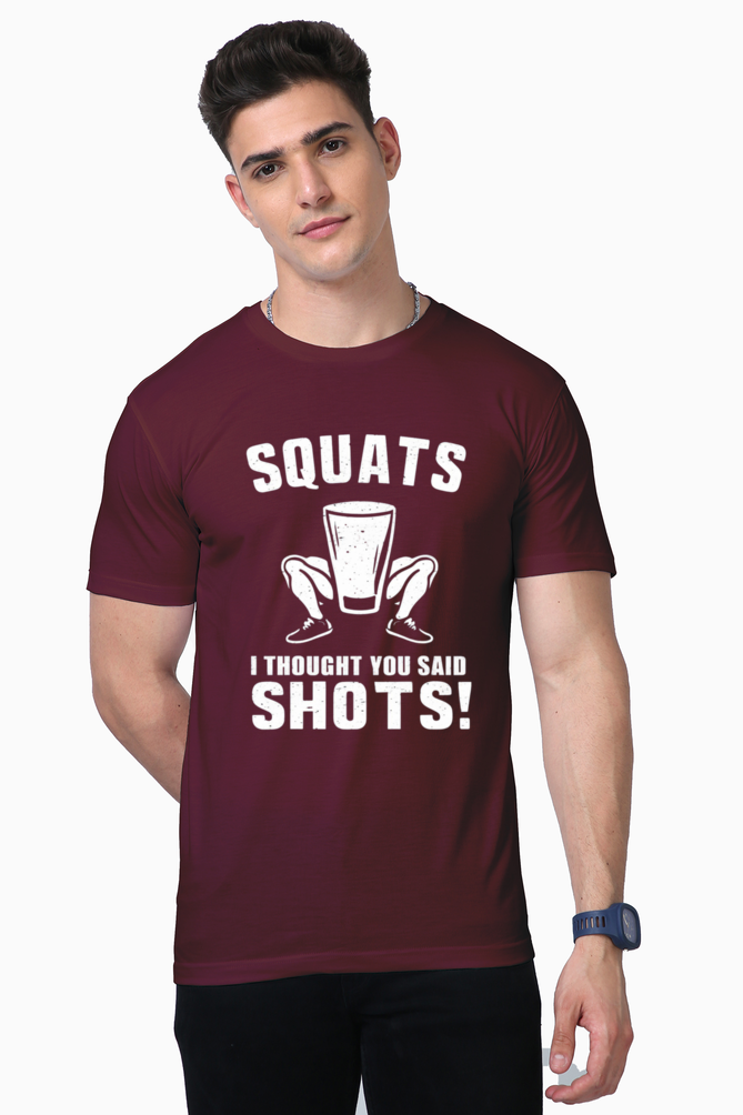 Brow Squats Shots Supima Tshirts Men