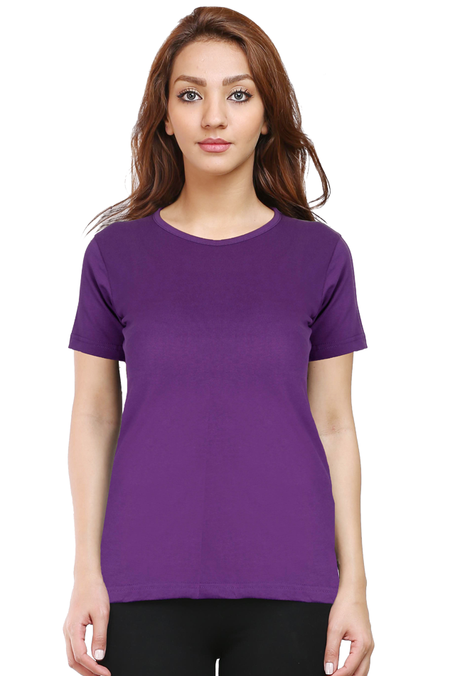 Brow Women's Plain Purple T-Shirt