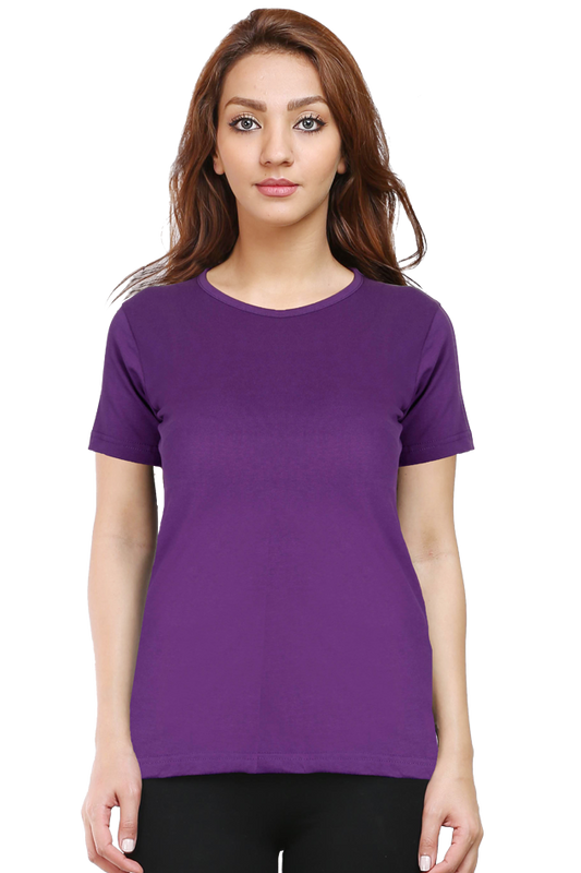 Brow Women's Plain Purple T-Shirt