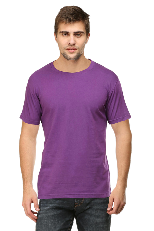 Brow Men's Plain Purple T-Shirt