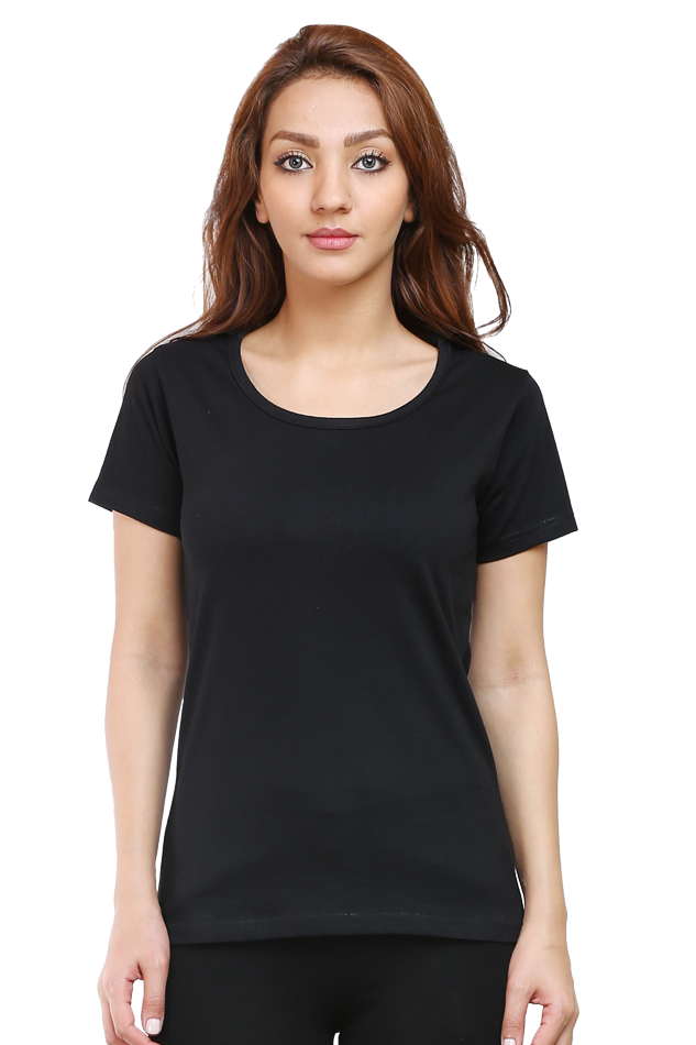 Brow Women's Plain Black T-Shirt