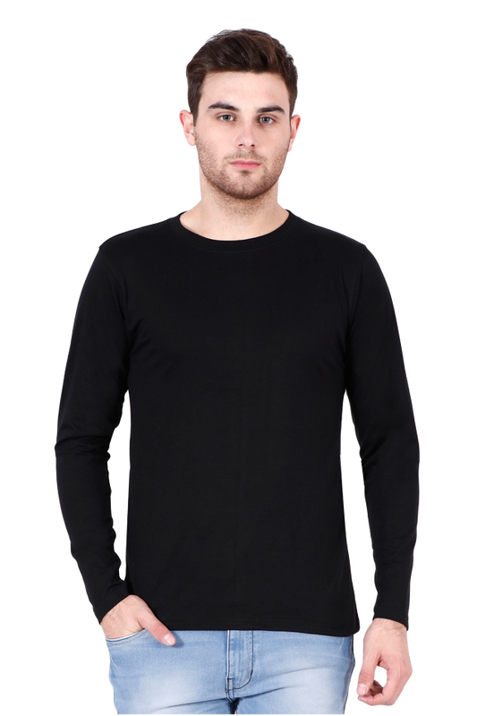 Brow Men's Black Full Sleeve T Shirt