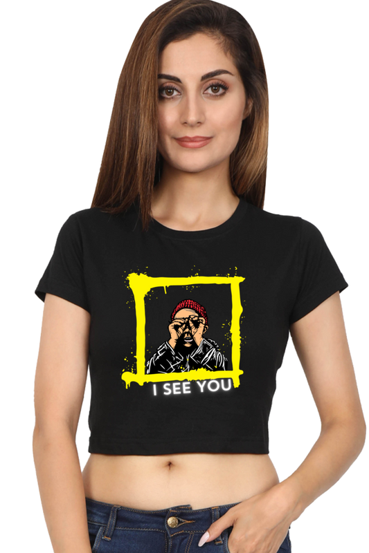 Brow I See You Women's Crop Top