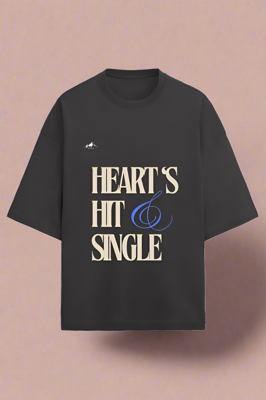 Brow Hearts Hit Single Unisex Oversized Mens