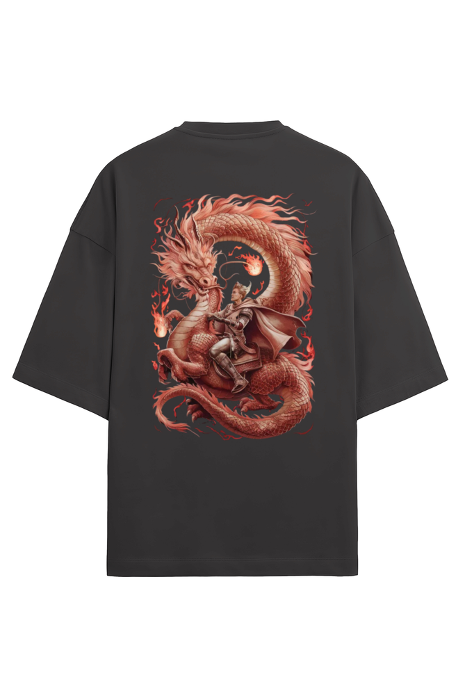 Brow Unisex Dragon Terry Oversized T-Shirt