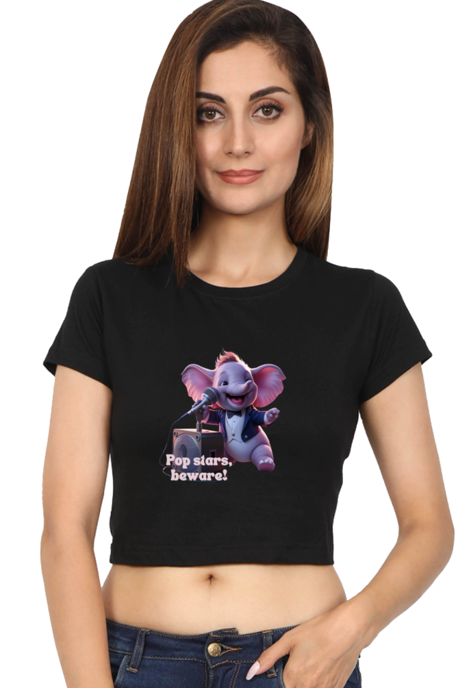 Brow Pop Stars Crop Top Women