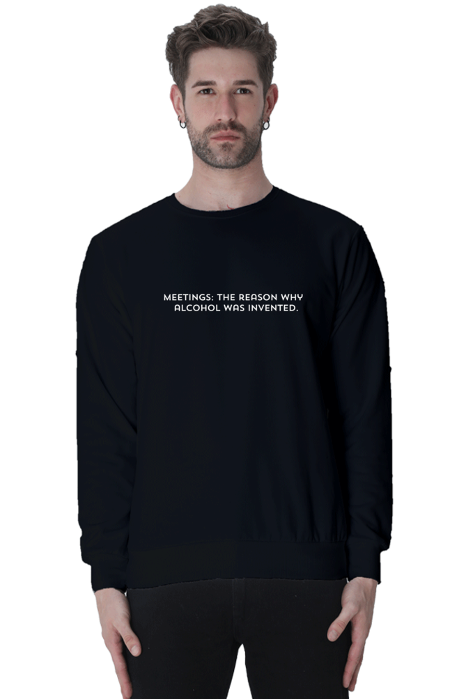 Brow Meeting is the Reason Unisex Sweatshirt