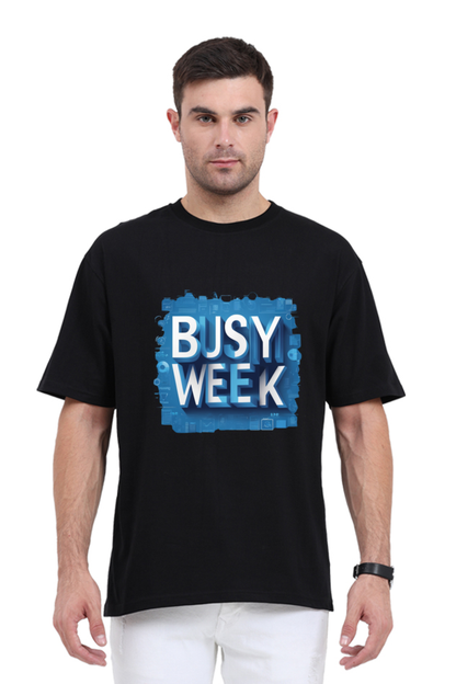 Brow Unisex Busy Week Oversized T-Shirt