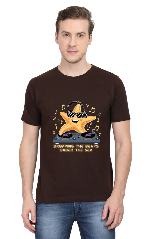 Brow Men's Dropping the Beats Starfish T-Shirt