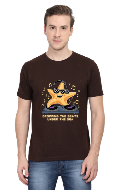 Brow Men's Dropping the Beats Starfish T-Shirt