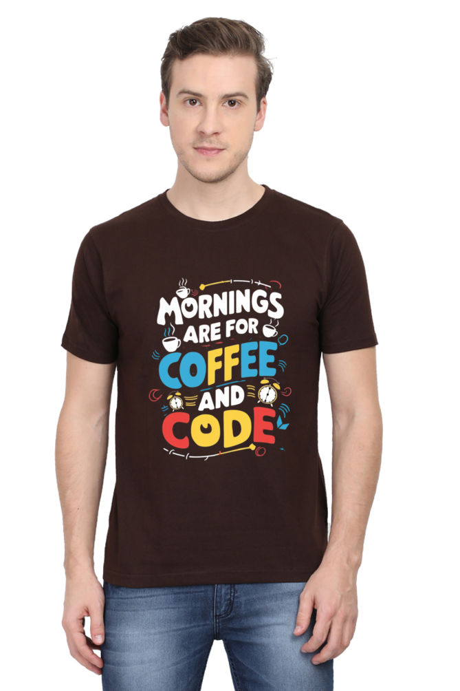 Brow Morning Coffee Men's Standard T-Shirt