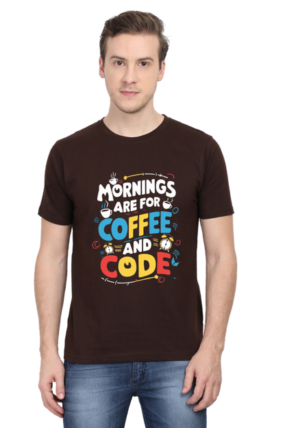 Brow Morning Coffee Men's Standard T-Shirt