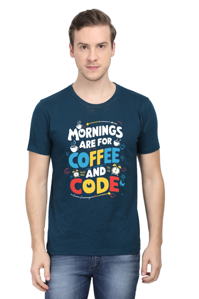 Brow Morning Coffee Men's Standard T-Shirt