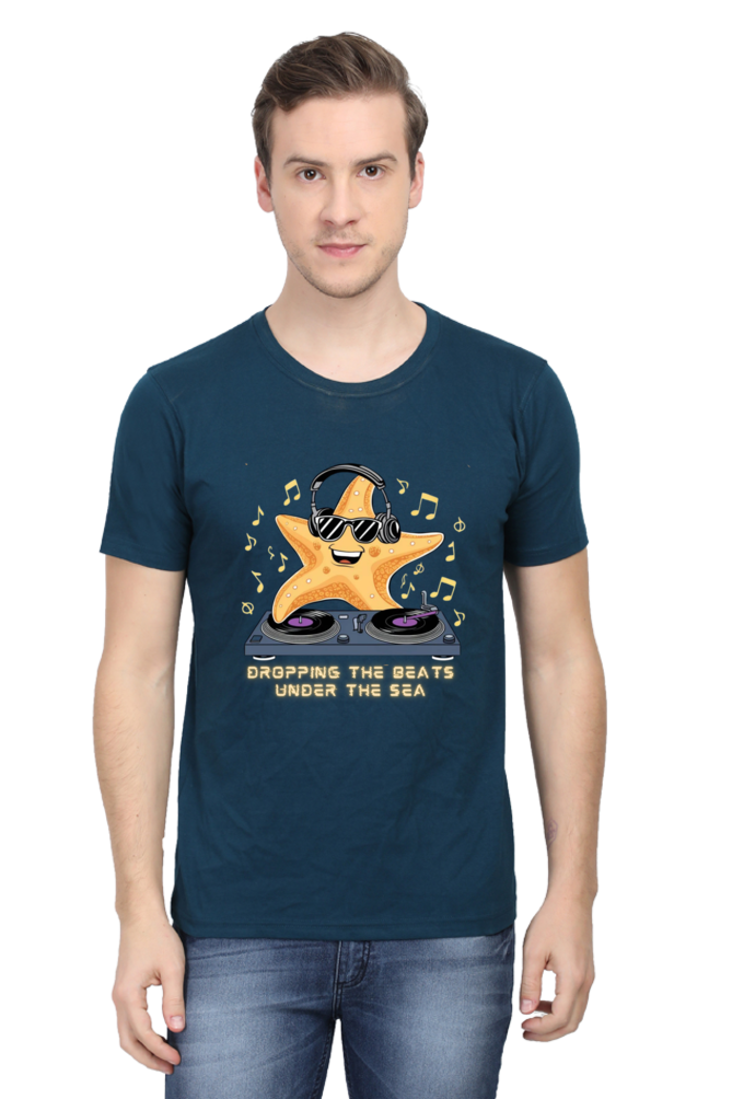 Brow Men's Dropping the Beats Starfish T-Shirt