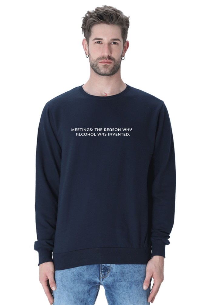 Brow Meeting is the Reason Unisex Sweatshirt