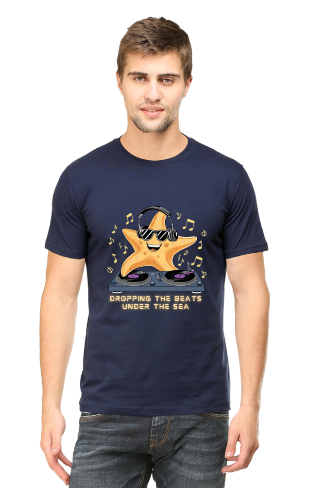 Brow Men's Dropping the Beats Starfish T-Shirt