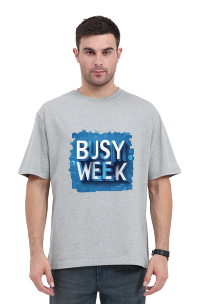 Brow Unisex Busy Week Oversized T-Shirt