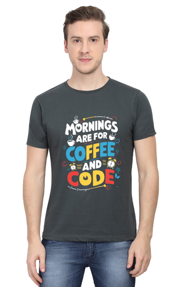 Brow Morning Coffee Men's Standard T-Shirt