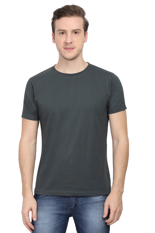 Brow Men's Plain Steel Grey T-Shirt