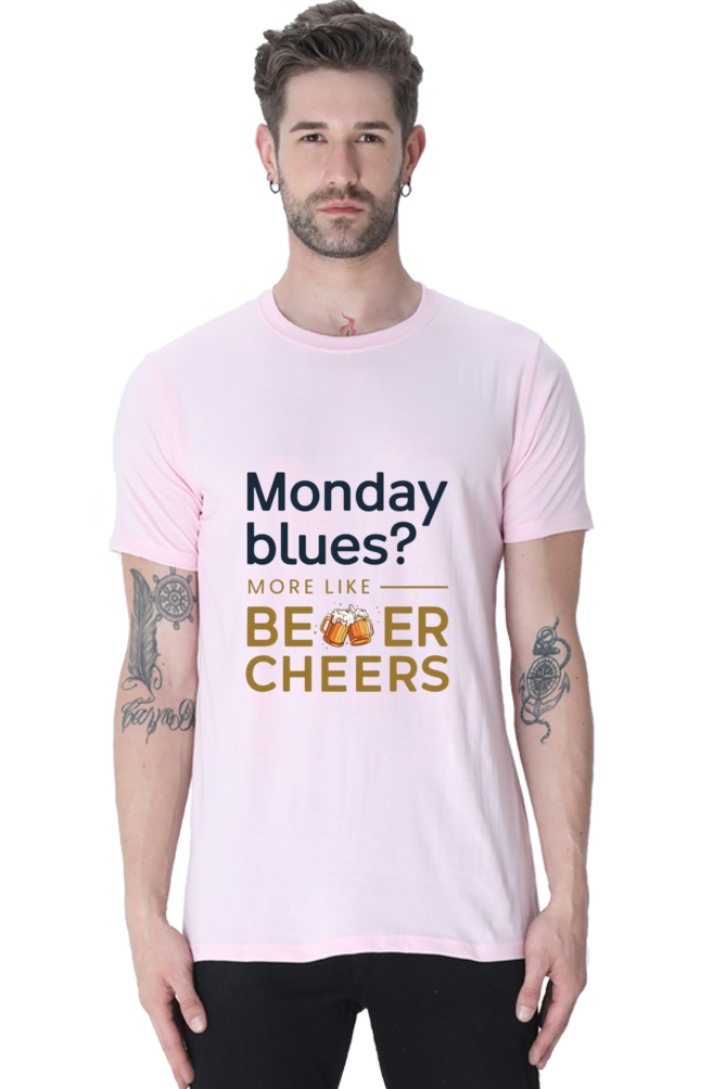 Brow Monday Blues Men's T-Shirt