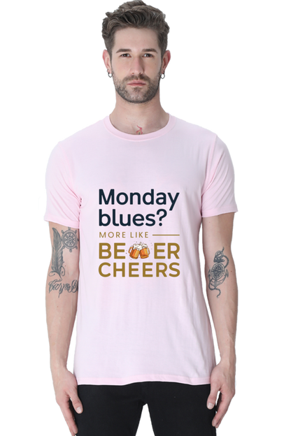 Brow Monday Blues Men's T-Shirt