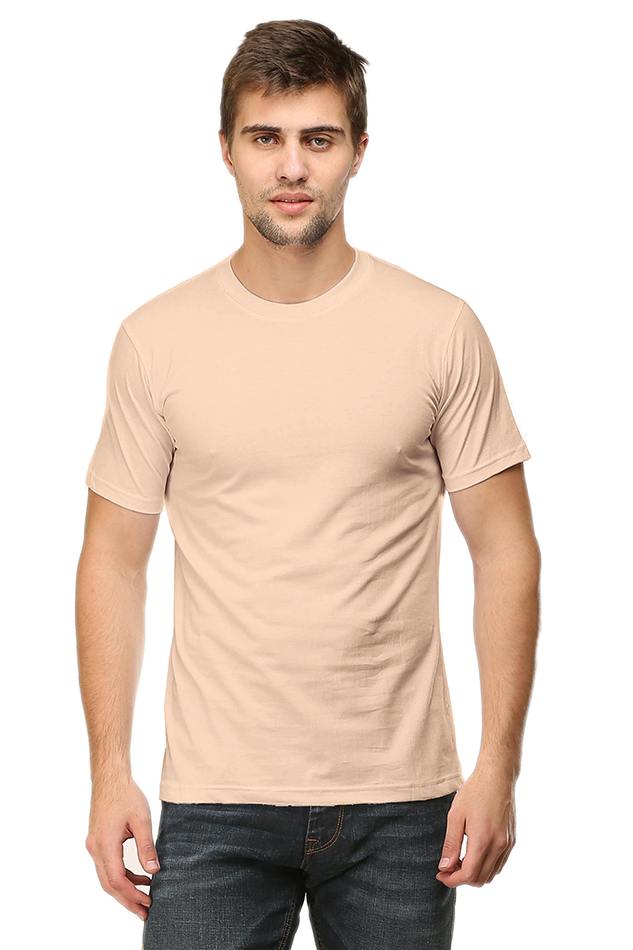 Brow Men's Plain Peach T-Shirt