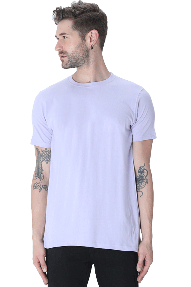 Brow Men's Plain Lavender T-Shirt