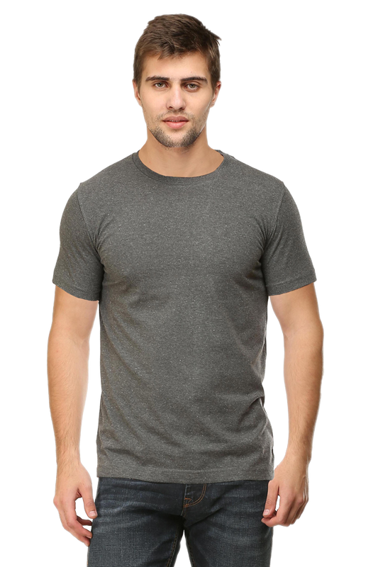 Brow Men's Plain Charcoal MelangeT-Shirt