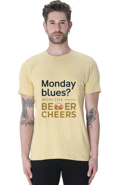 Brow Monday Blues Men's T-Shirt