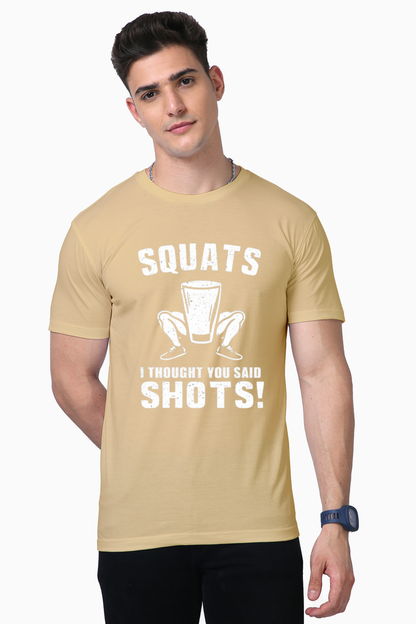 Brow Squats Shots Supima Tshirts Men