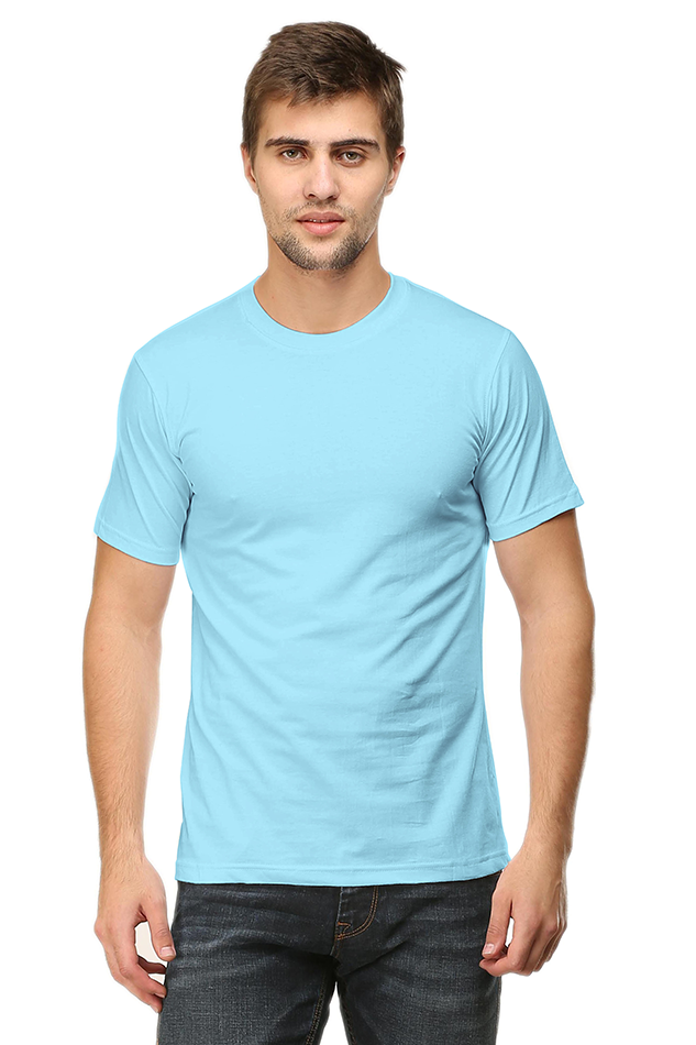 Brow Men's Plain Baby Blue T-Shirt