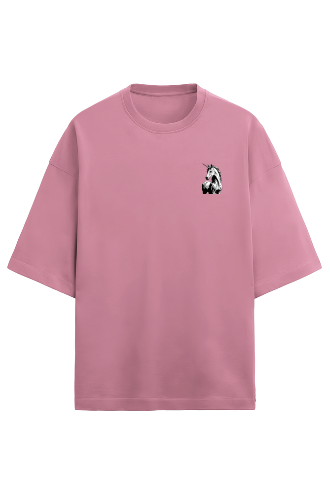 Brow Unisex Unicorn Oversized Terry Tshirt