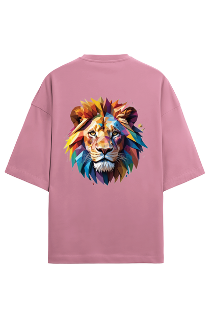 Brow Unisex Lion Terry Oversized Tshirt