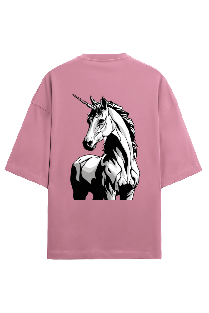 Brow Unisex Unicorn Oversized Terry Tshirt