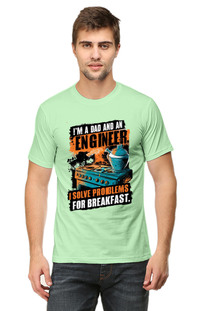 Brow Men's Dad  is an Engineer T shirt