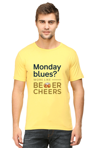 Brow Monday Blues Men's T-Shirt