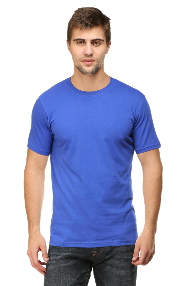 Brow Men's Plain Royal Blue T-Shirt